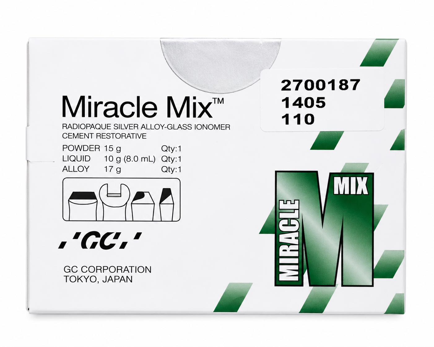 GC-Miracle Mix- Glass Ionomer Restorative