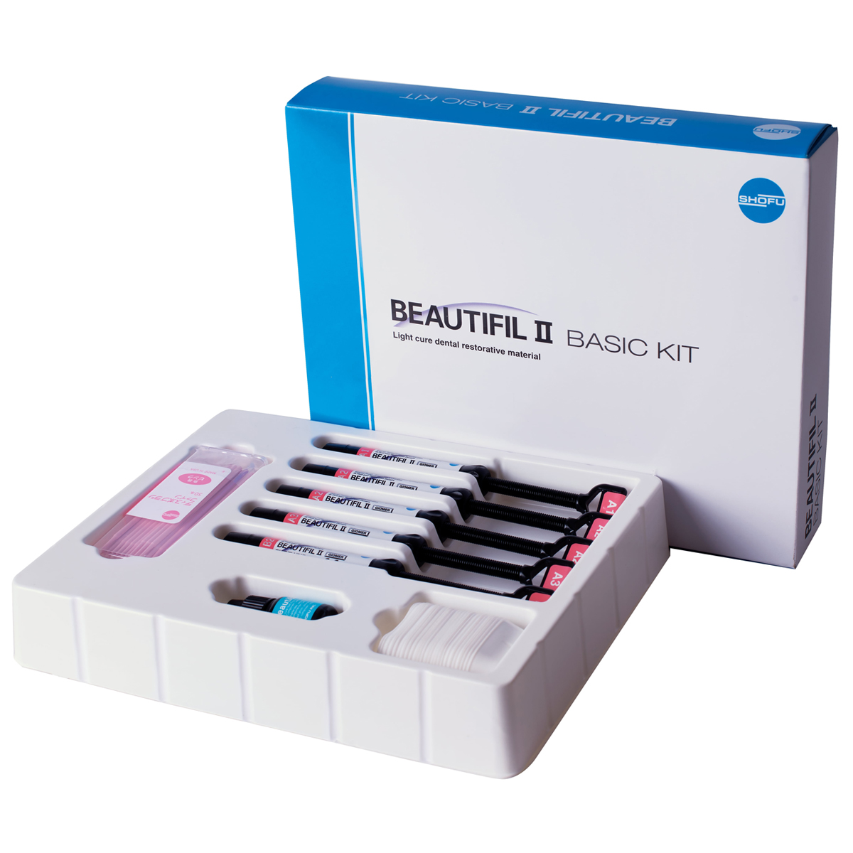 SHOFU Beautifil II Basic Kit – Nano Hybrid Giomer Composite Starter Kit - Image 3