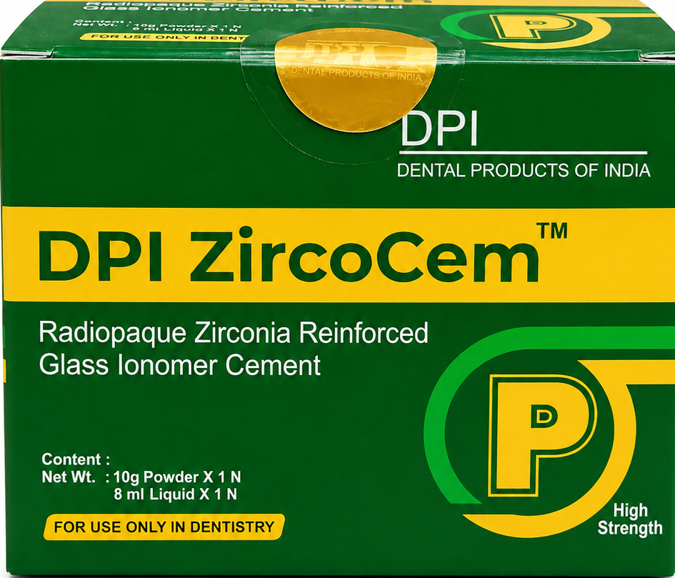 DPI Zircocem Radiopaque Zirconia Reinforced Glass Ionomer Cement