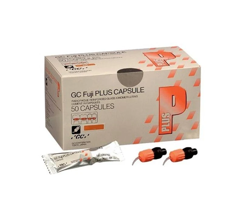 GC Fuji PLUS Capsules (Yellow)– Resin Reinforced Glass Ionomer Luting Cement, 50 Capsules - Image 3