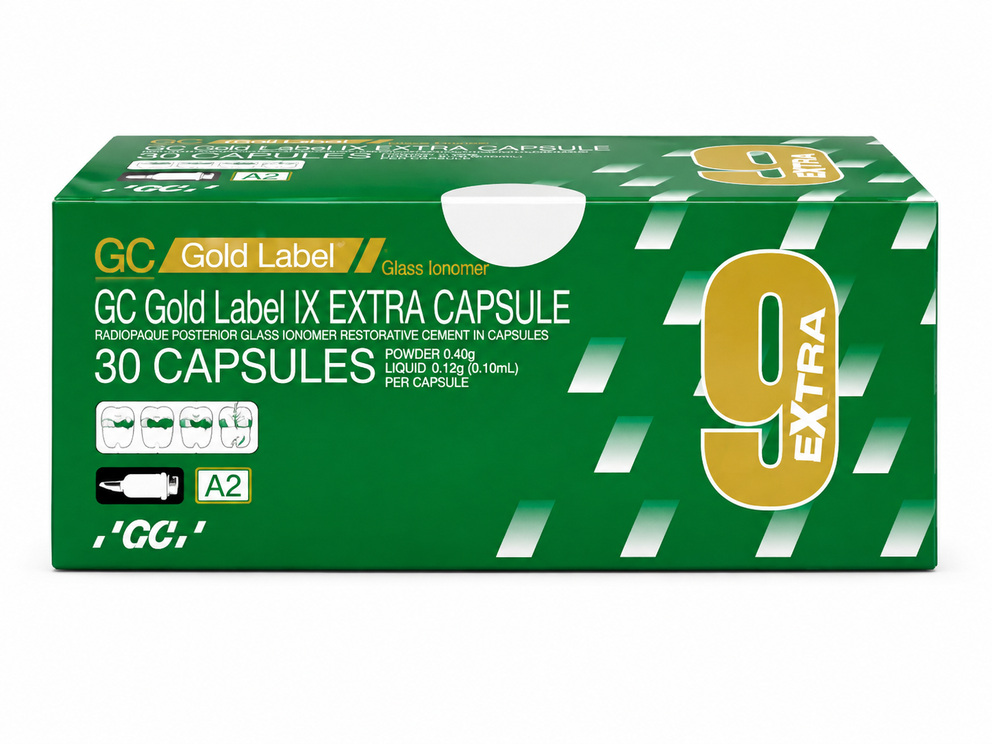 Gc Gold Label 9 Extra Capsules Pack Of 30 Shade A2