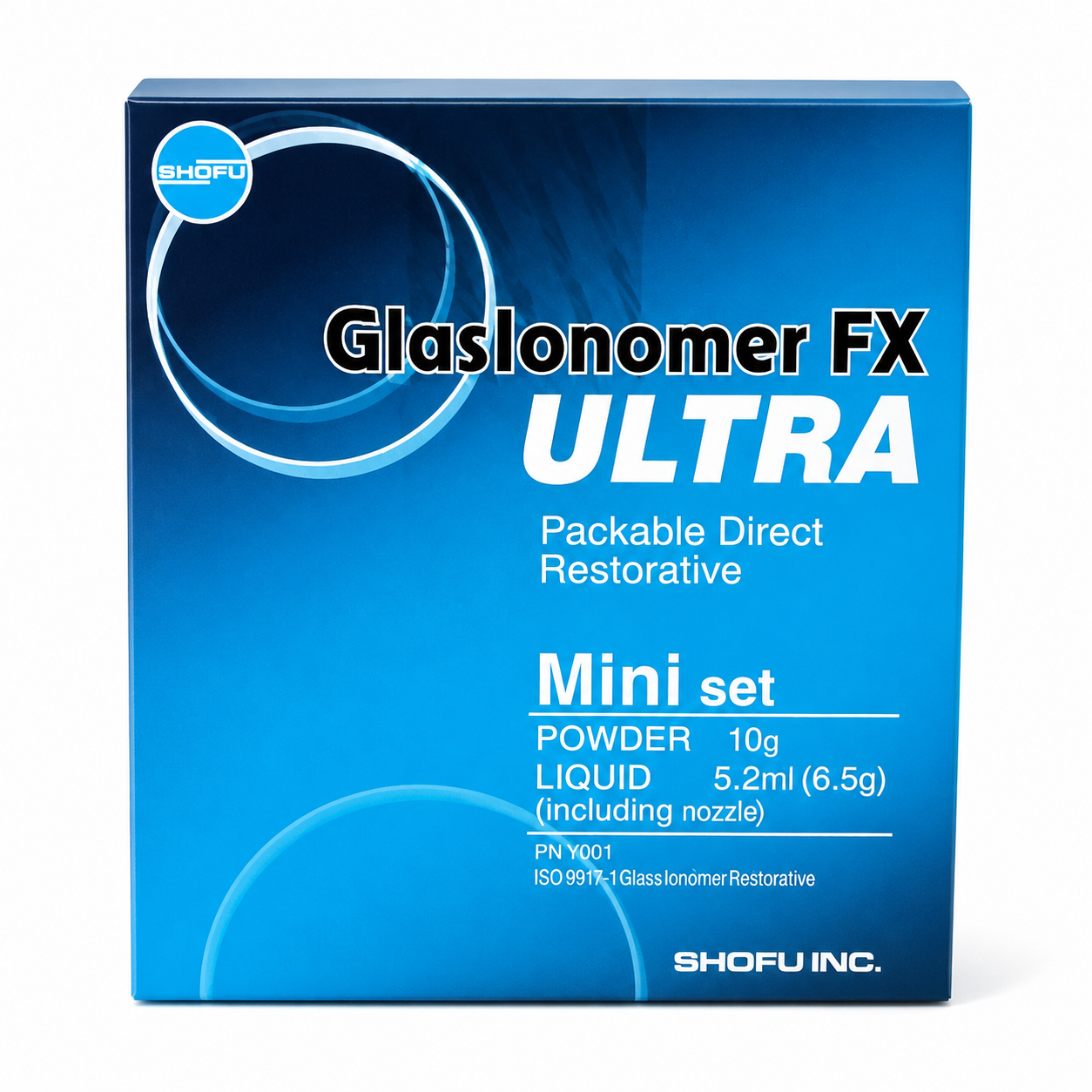 GlasIonomer FX Ultra Glass Ionomer Cement 10g Powder 5.2ml Liquid Dental Restorative Material