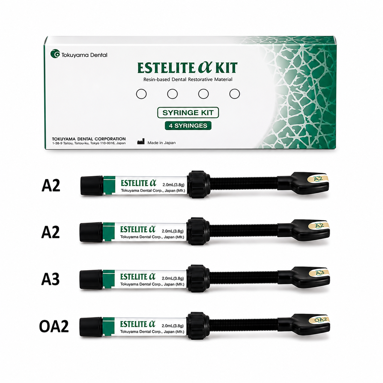 Tokuyama Estelite Alpha Syringe Kit - Image 4