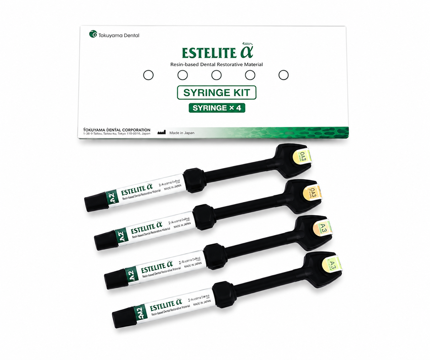 Tokuyama Estelite Alpha Syringe Kit - Image 3