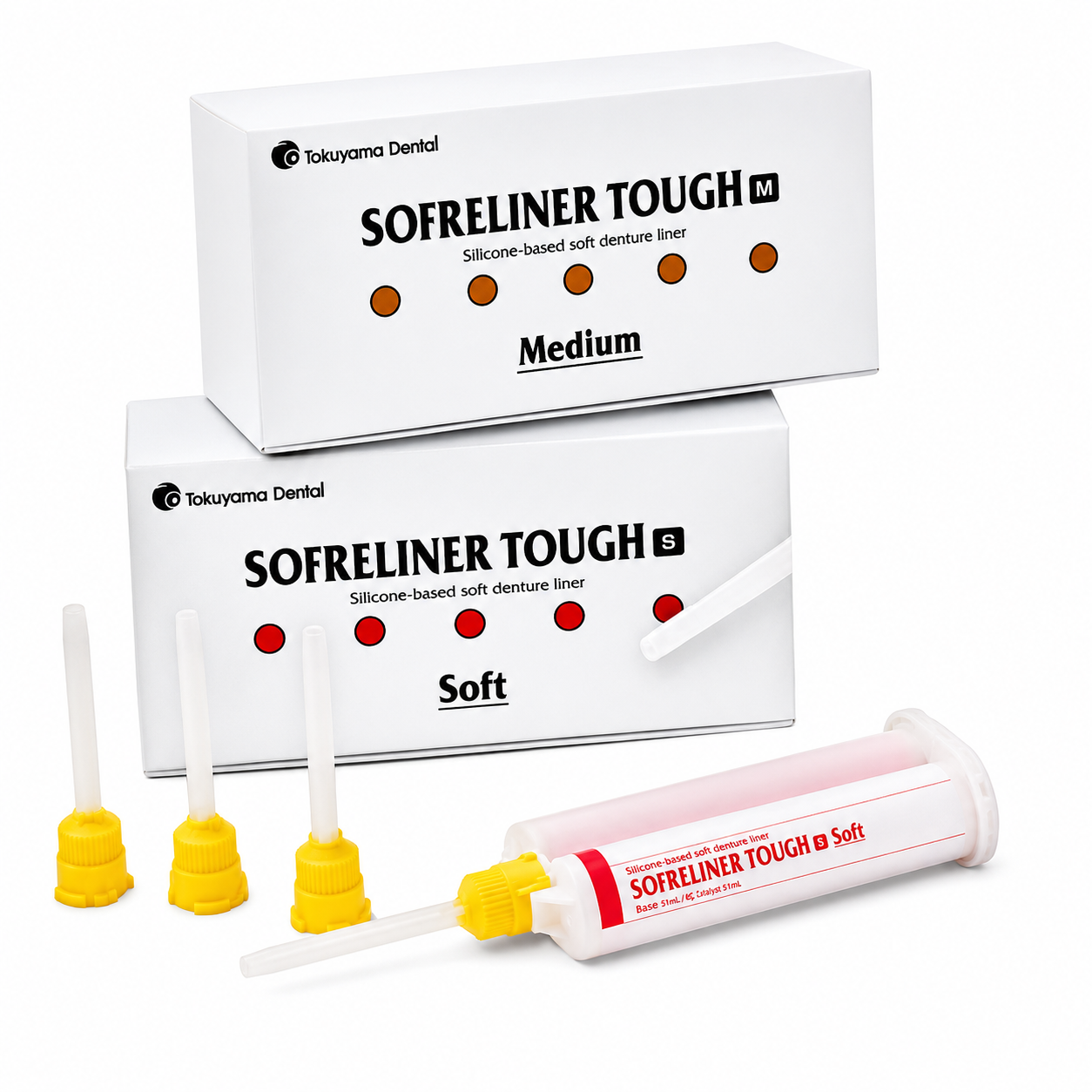 Tokuyama Sofreliner Tough Soft Denture Liner Kit - Soft - Image 2