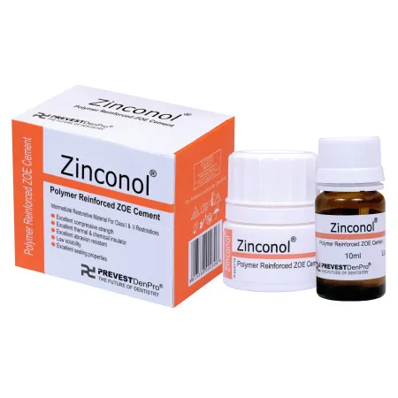 ZINCONOL Polymer Reinforced Zinc Oxide Eugenol (ZOE) Cement - Image 2