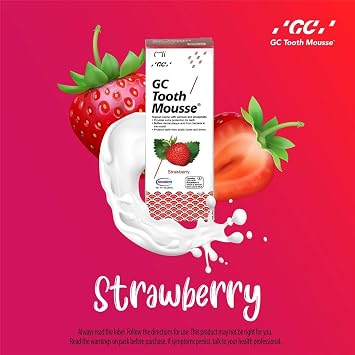 GC Tooth Mousse for Cavity Protection (Strawberry - 40g/35ml) - Image 2