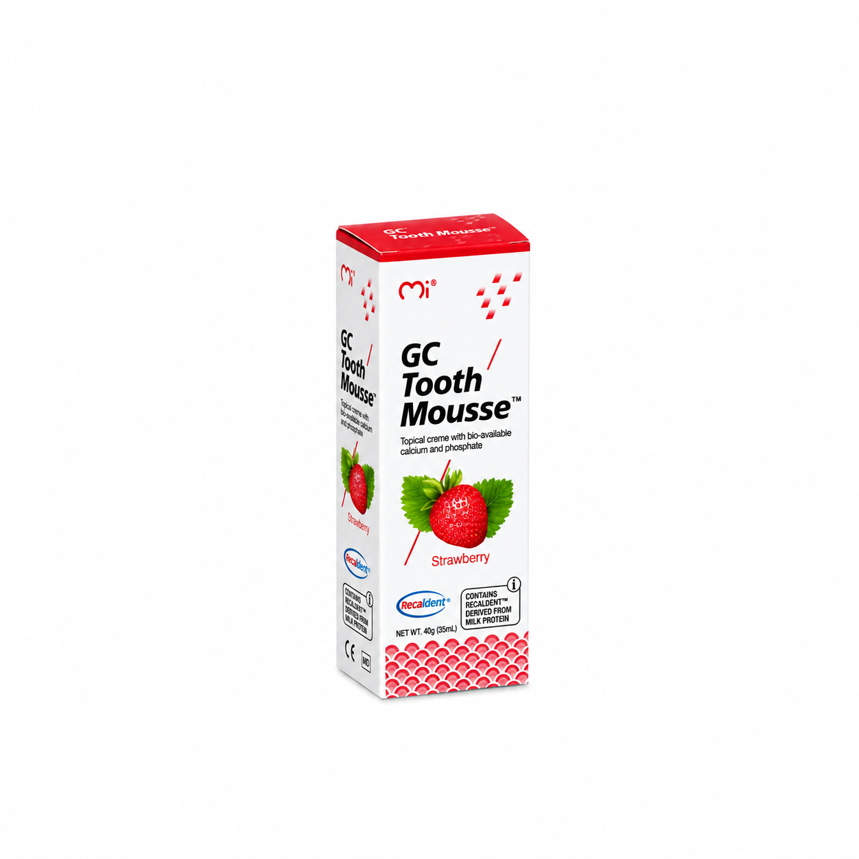 GC Tooth Mousse for Cavity Protection (Strawberry - 40g/35ml) - Image 3